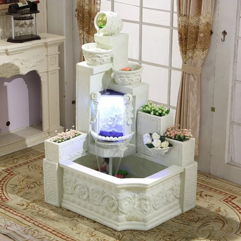 Fountain ornaments Garden sculpture ornaments Sandstone fountain Rockery fish pond fountain