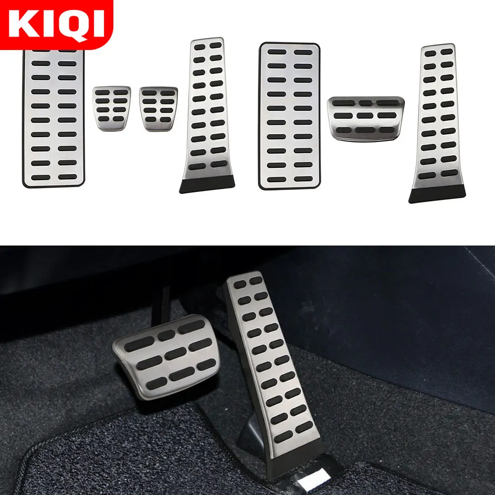 

Накладки на педали KIQI для Hyundai Sonata Santa Fe Tucson IX35 I40 Elantra, Kia Sorento Sportage Optima K3 K5 2010-2015