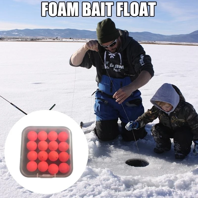 Picture 7: Colorful Fishing Float Beads Strikes Round Bobber Float, Pack of 16