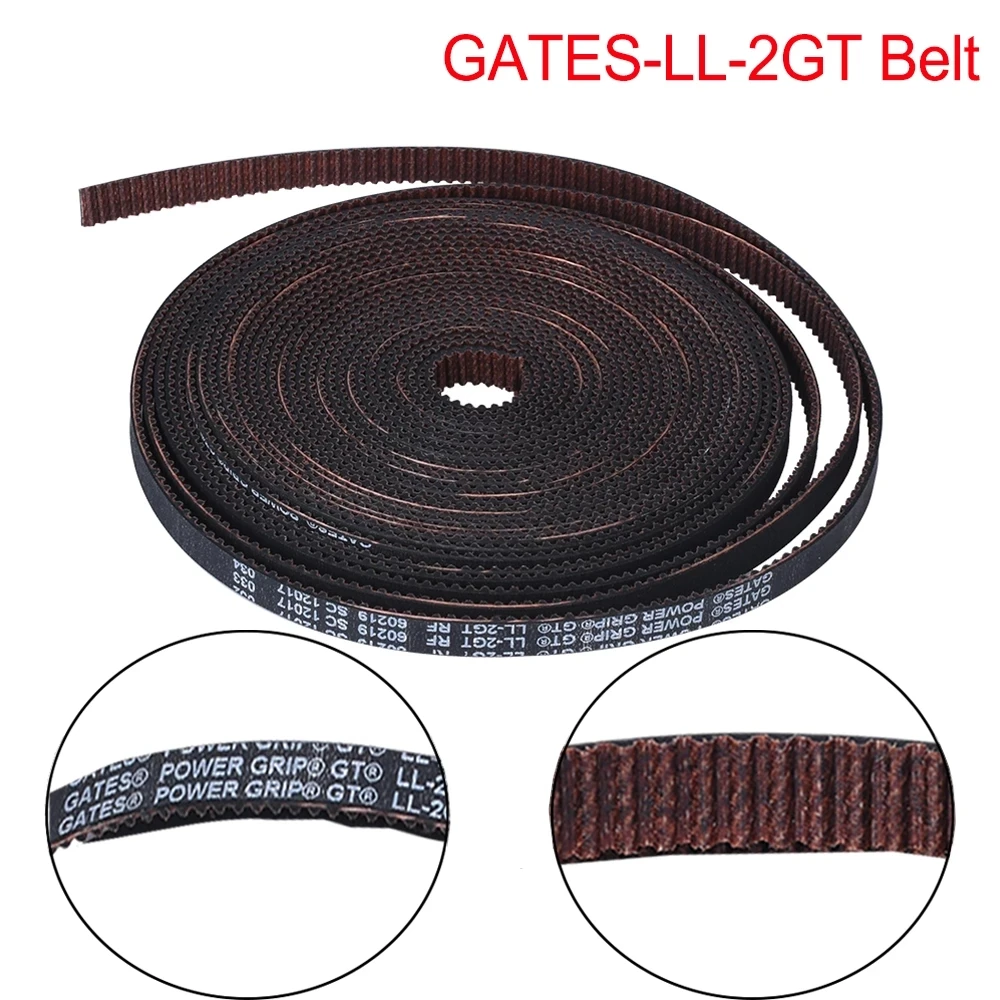 GATES-LL-2GT GT2 Courroie De Synchronisation Gear 2ightBelt Syns.info Environnement Largeur 6MM 9MM Degré D\'usure Pour Ender3 CR10 Anet 3D Pièces