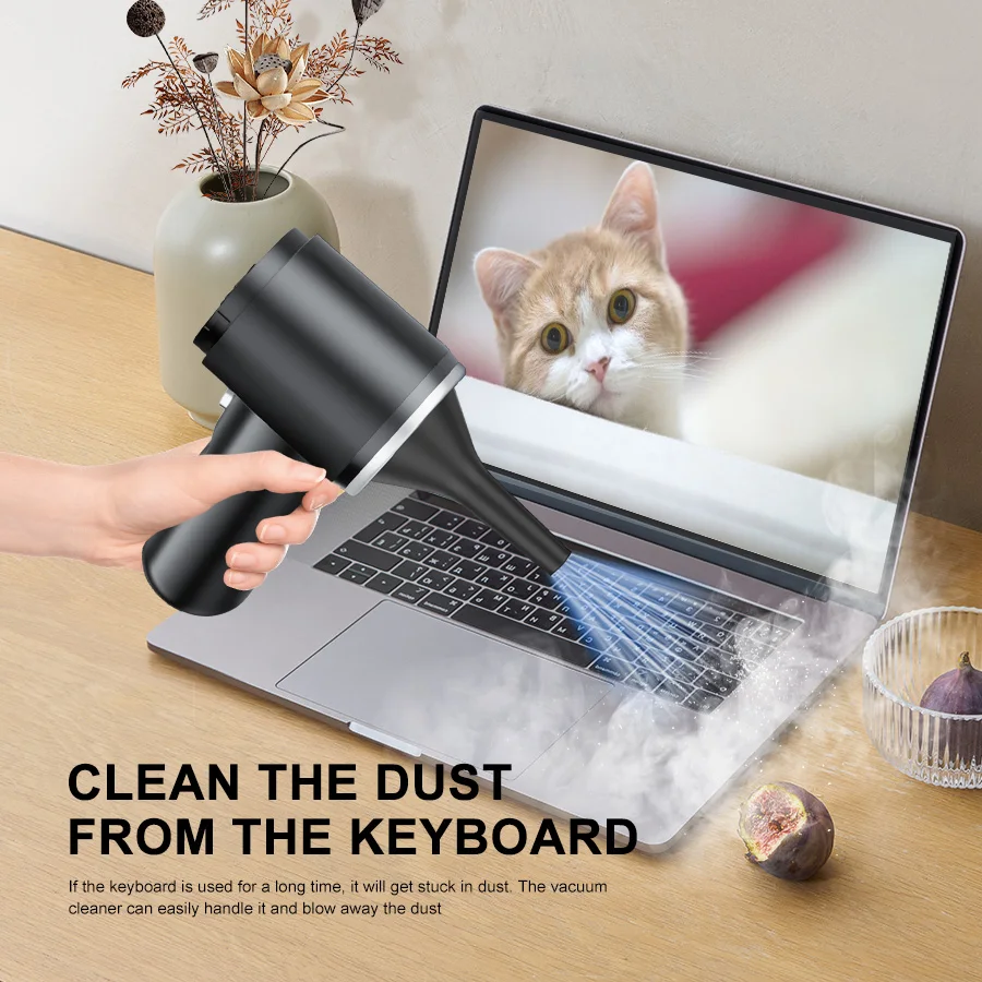 Handheld Portable Dualuse Wireless Vacuum Cleaner Household Car Mounted High-power 3500pa Suction Multifunctional Vacuum Cleaner