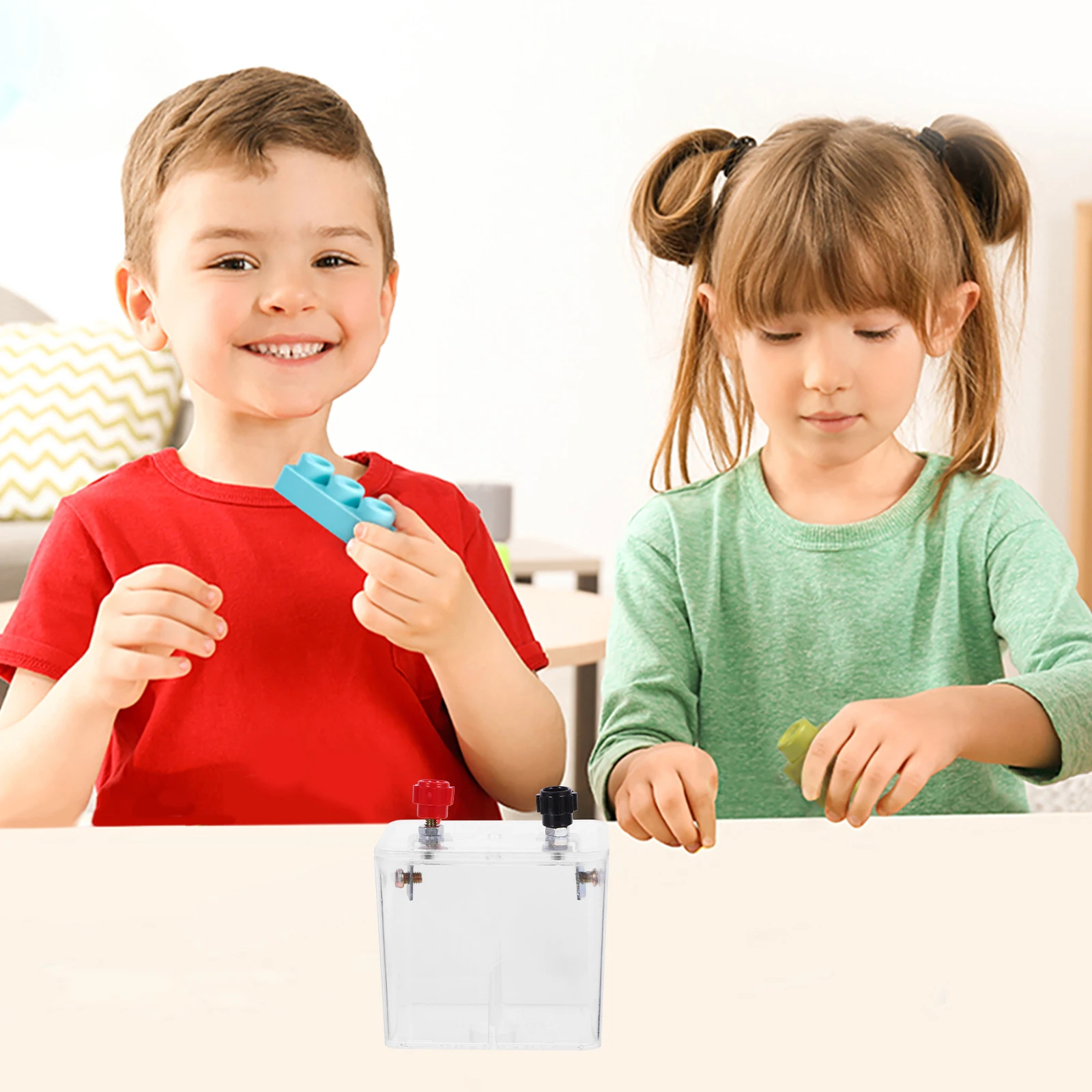 

1 Set Experiment Kit Physics Teaching Supplies Science Experiments Kids Diy Electroplating Zinc Strip Basic Circuit