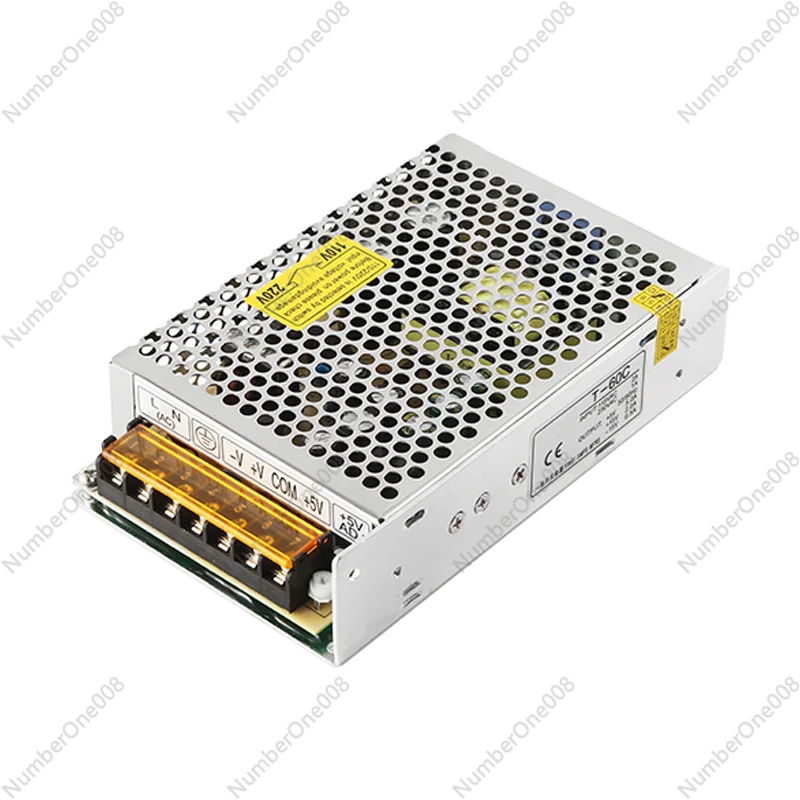 

60W Triple Output Switching Power Supply ac dc converter T-60A T-60B T-60C T-60D 5V 12V 15V -5V -12V -15V 24V Transformer SMPS