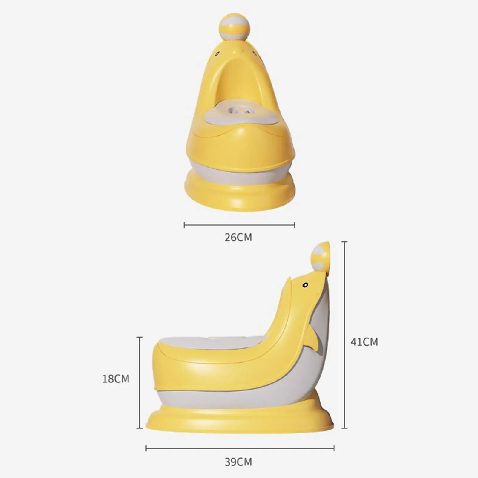 مرحاض تدريب على المرحاض غير قابل للانزلاق، مقعد تدريب منزلي واقعي معلق على الحائط، مقعد تدريب لطيف للرضع والأطفال أثناء السفر #6