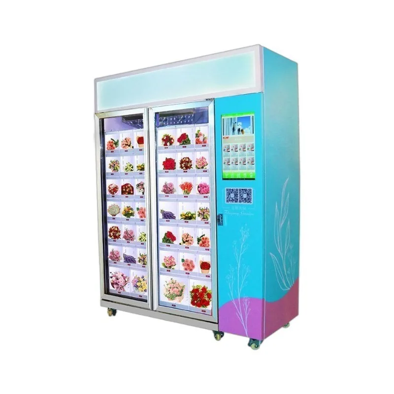 Community unmanned supermarket vending machine Self-service vending machine Fruit and vegetable intelligent self-pickup cabinet