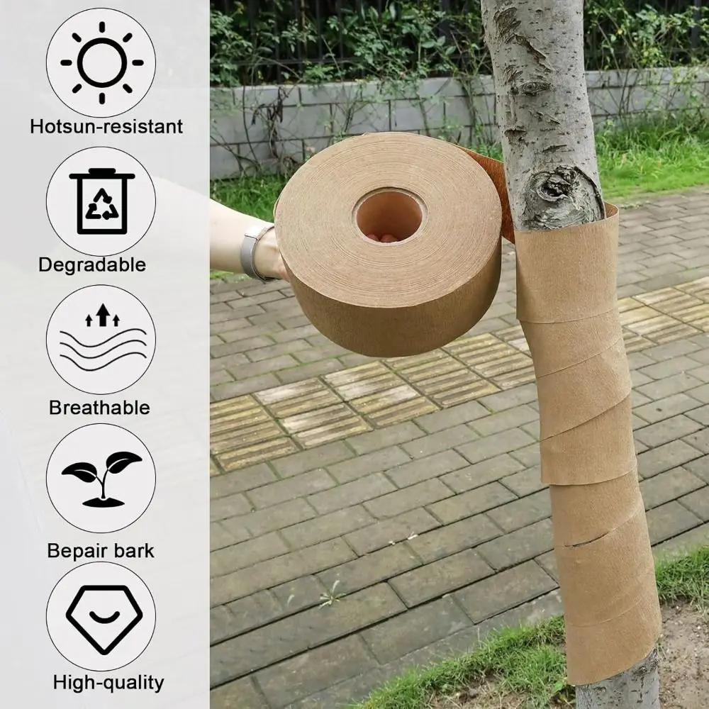 

Breathable Tree Branch Protector Wrap Freeze Protection Moisturizing Tree Bark Repair Wrap Keeping Warm