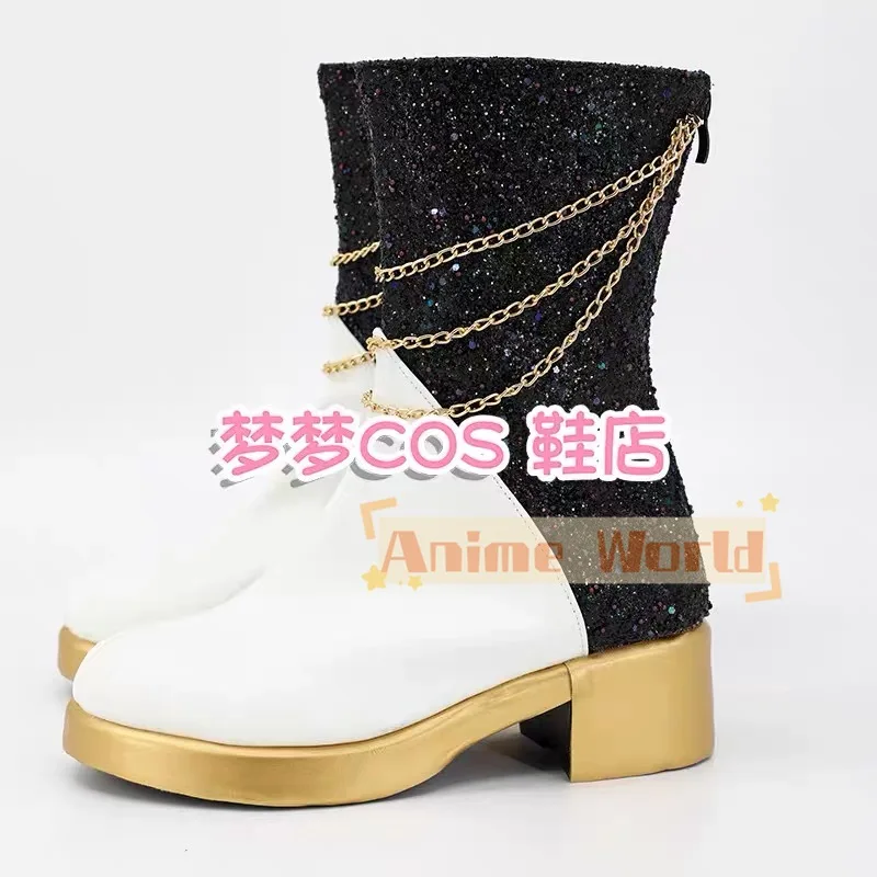 Girls Mira Zoey Rumi Cosplay Stage Boots Shoes K-pop Demon Hunters Costume Shoes Performance Children Adult Halloween Party