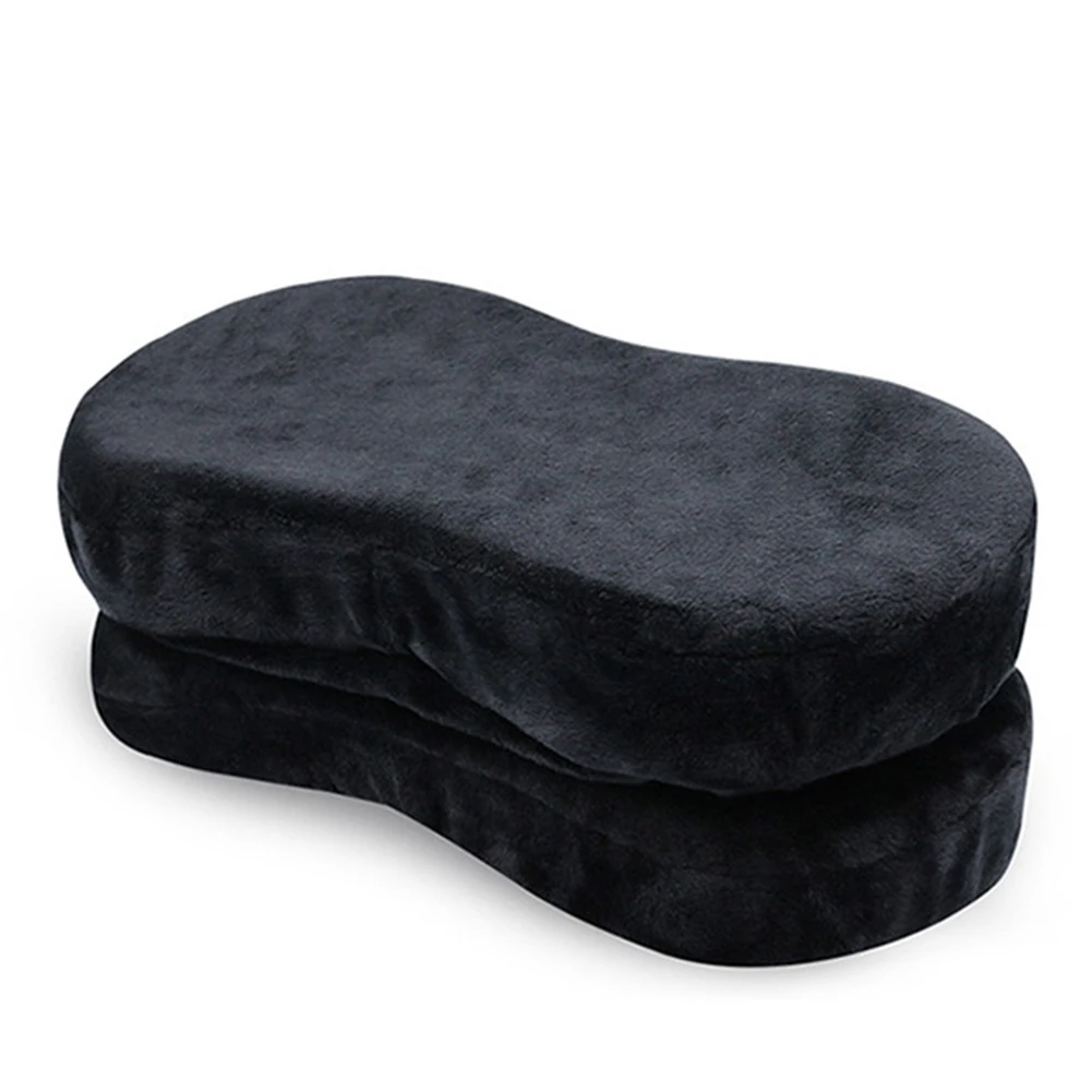 2 Stück Memory Foam Armlehnenpolster für Bürostuhl, Ellenbogenstützkissen zur Armdruckentlastung
