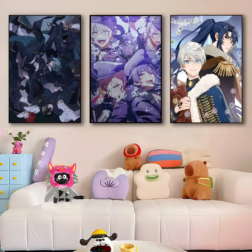 Anime Game P-Promise of Wizard Posters HD Print Vintage Wall Art Decor for Home Study Room