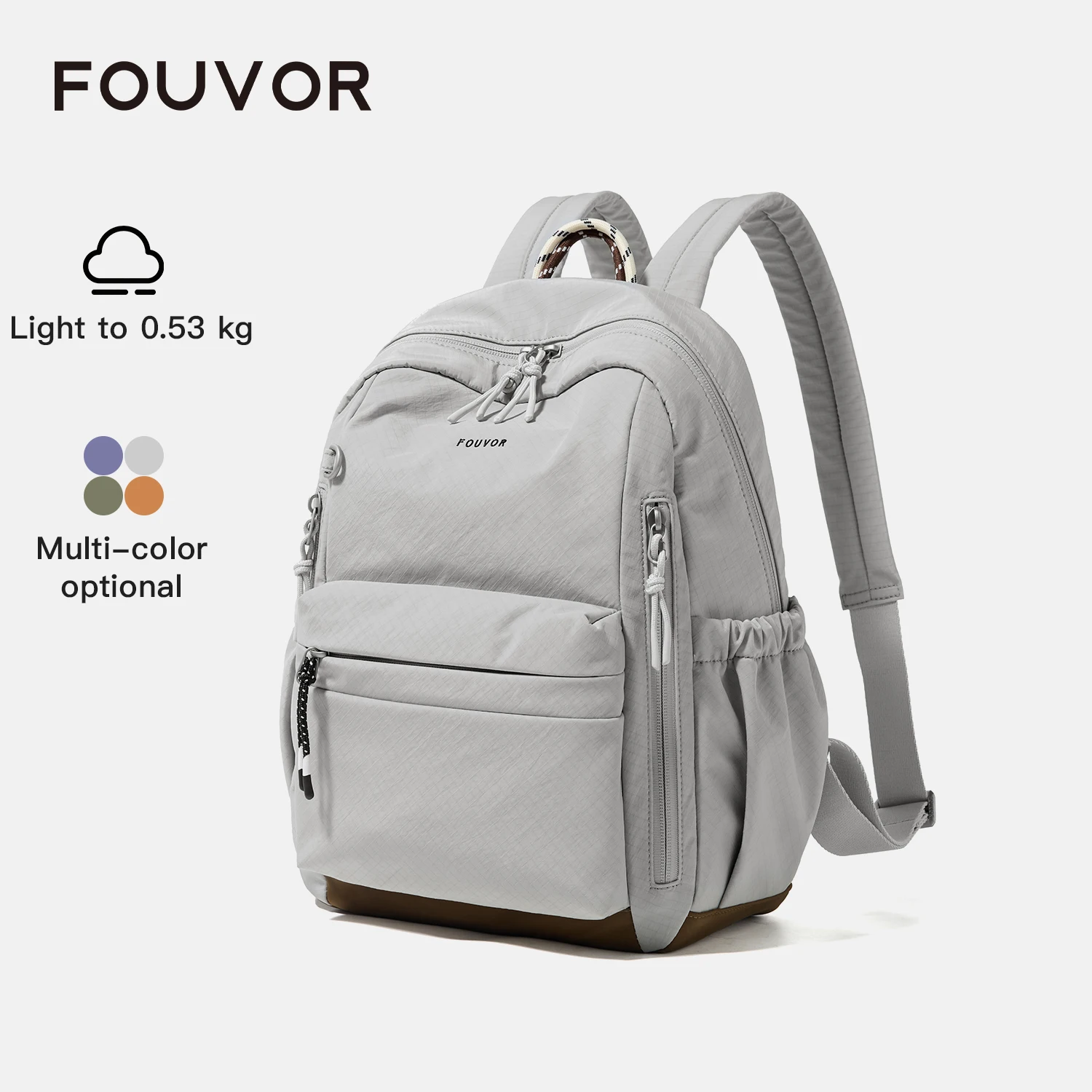 Women Bags With Laptop Compartment - Fouvor Lichtgewicht Rugzak voor Dames, Reizen,