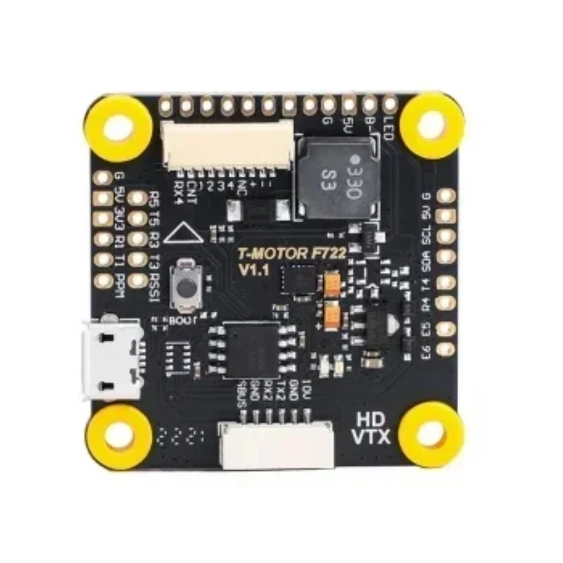 

1pcs/F7 HD Flight Controller M32F722RET6 W/BMI270 Gyroscope 5V/2A BEC Support 3-6S Input For RC FPV Drone