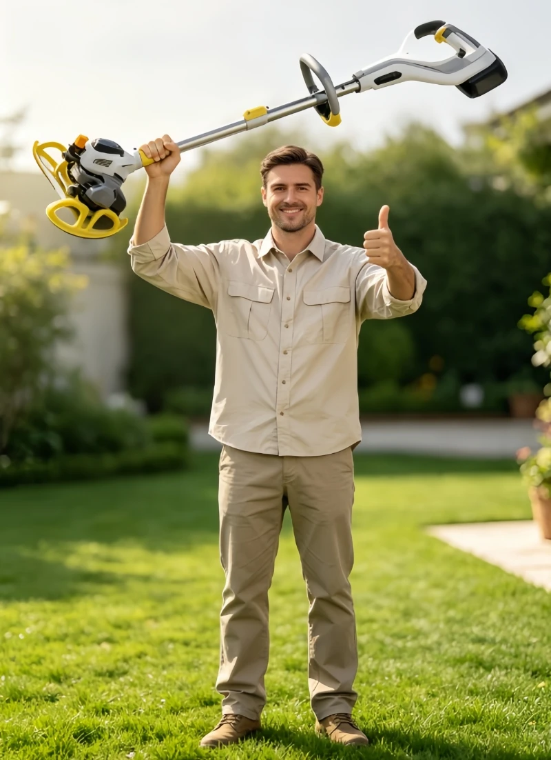 Electric Lawn Mower 21V Lithium Weed Eater Desbrozadora Batería Rasentrimmer Akku Rasentrimmer 충전식예초기 충전 예초기 전기예초기 충전예초기