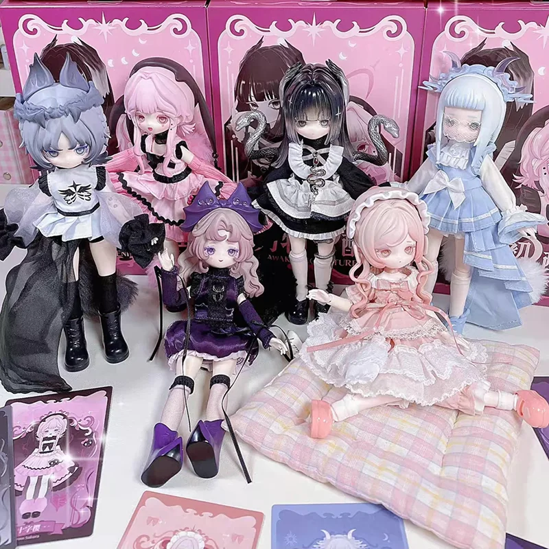 

Lululing Story Second Generation Blind Box The Dawn Of All Things Series 1/8 Bjd Action Figures Decorative Ornaments Collectible