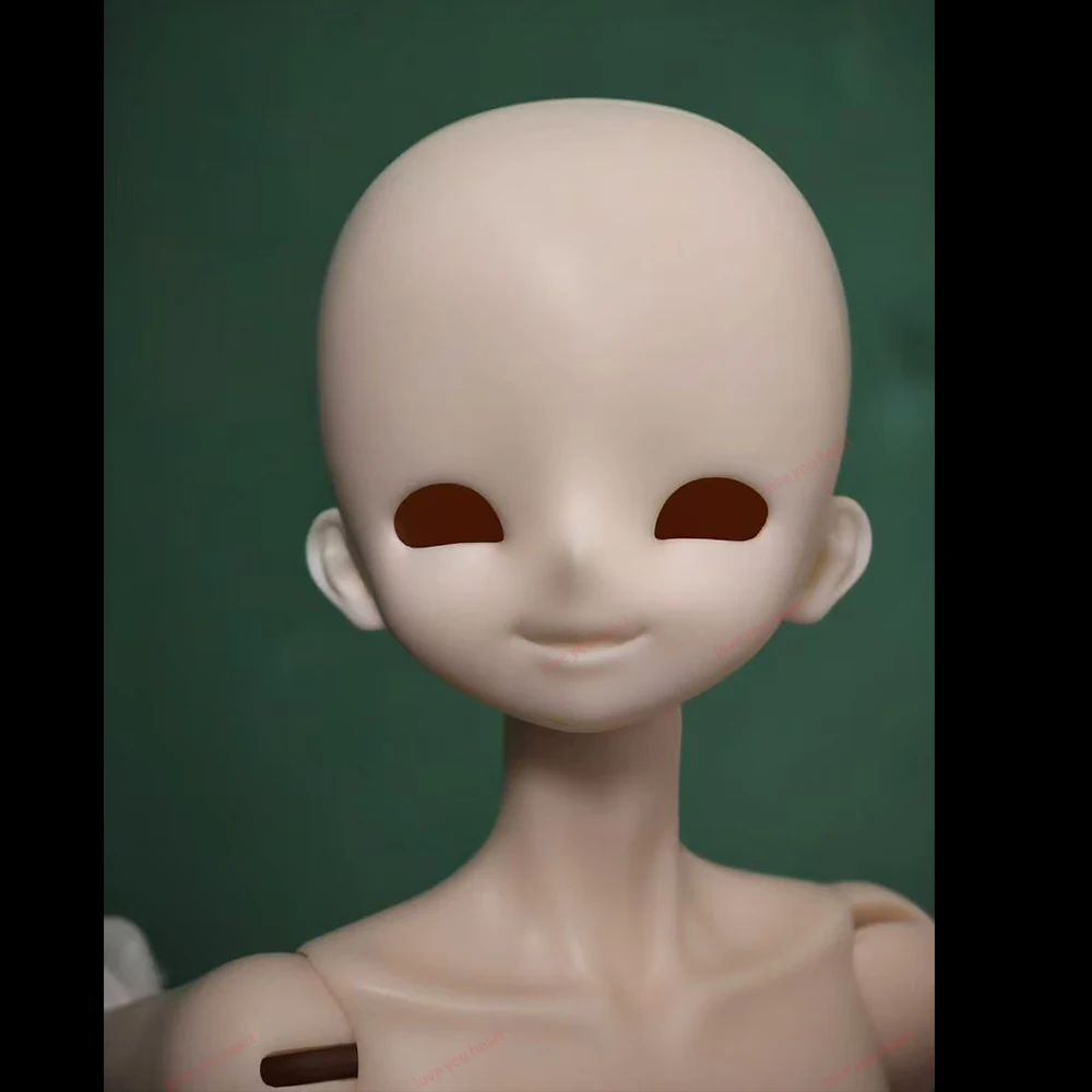 1/4 BJD Doll Head With Body Resin Material Smile Boy Doll DIY Doll No Makeup Toys For Girl Gift