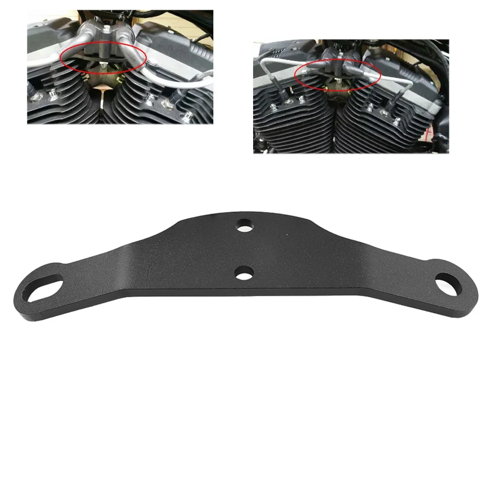 Motorcycle Top Coil Relocation Bracket For Harley Sportster XL 883 1200 48 72 2007-2023