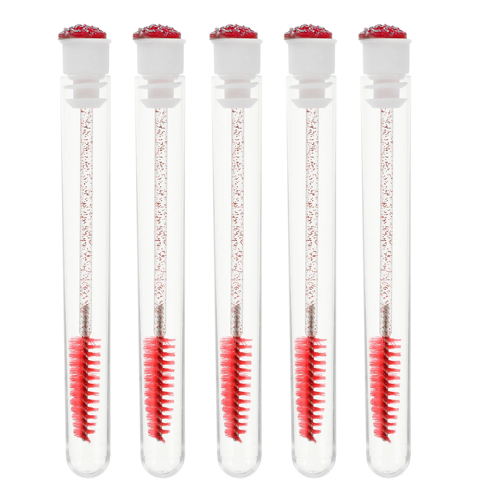 10 pz Spazzola Per Ciglia Pettine Per Mascara Liscia Separazione Delle Ciglia Strumento di Trucco Portatile Applicatore Per Ciglia Bacchetta Pettine Per Sopracciglia