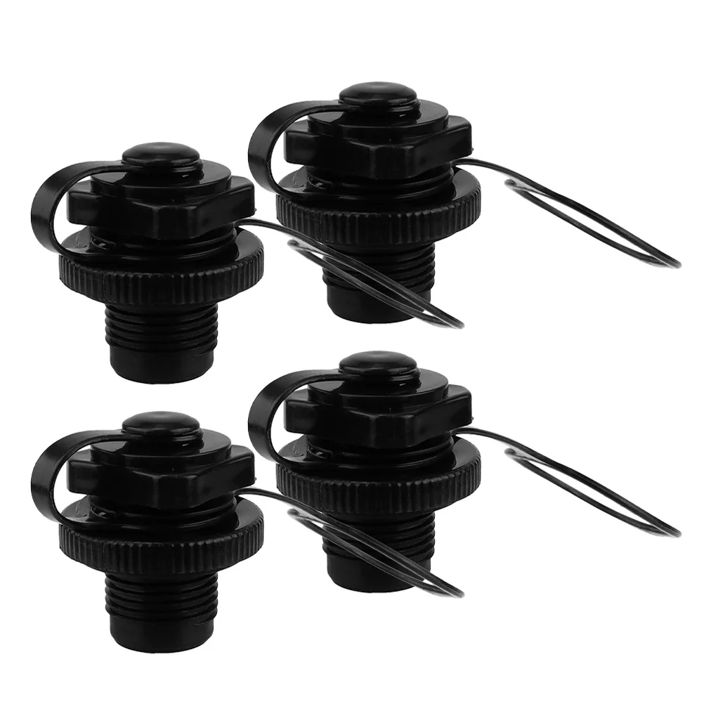 

4Pcs Kayak Air Valve Connector High Pressure Inflation Valve Attachment for Inflatable Boat Kayak Accessories Outdoor Camping