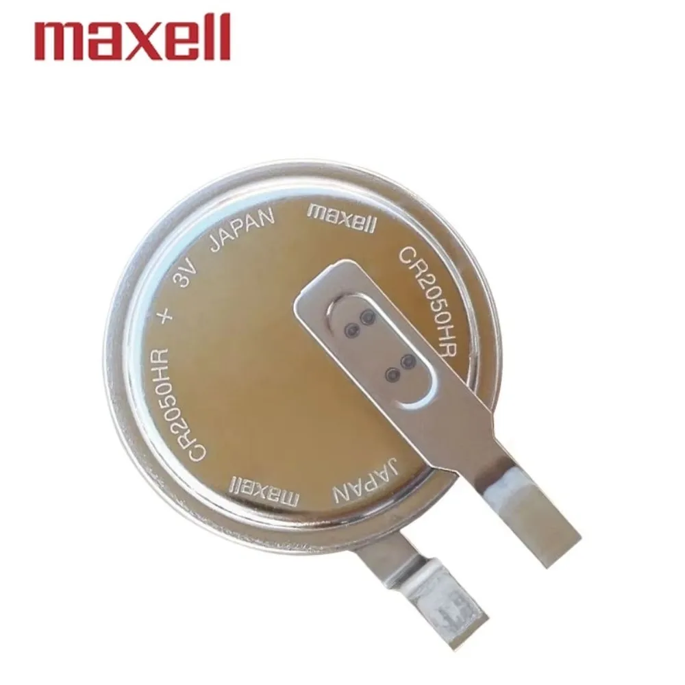 5PCS MaxeII CR2050HR 3V Lithium Battery for Tire Pressure Monitoring Sensor CR2050 BR2050 LM2050 2050 High Temperature Resistant