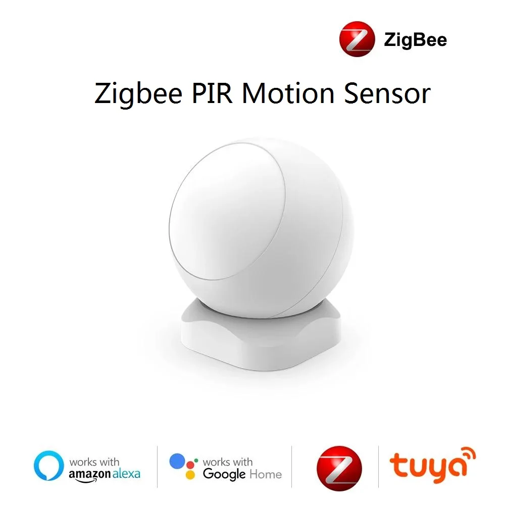 Mini ZigBee PIR Motion Sensor Wireless Passive Infrared Detector Security Burglar Alarm Sensor Tuya/Smart Life APP Remote Contro