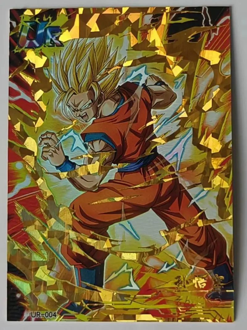 Dragon Ball Ur Card Son Goku Vegeta Iv Gotenks Torankusu Son Gohan Majin Buu Children\'s Toys Game Collection Birthday Gifts