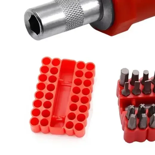 

Magnetic Ratchet Screwdriver With Hex Socket Bit Holder And Extension For Quick Screw Removal And Tight Spaces