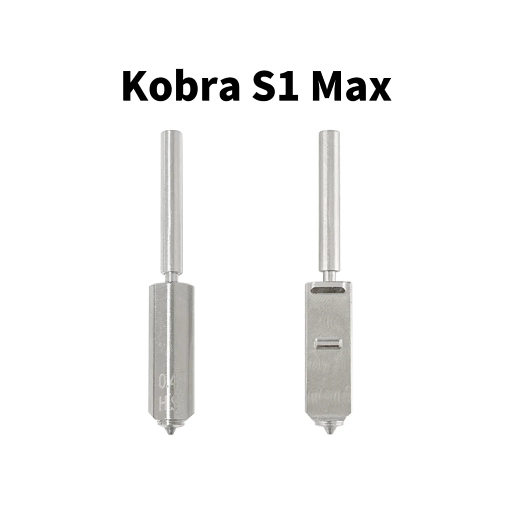 Anycubic Kobra S1 Max Hot End Part Printer Head 0.4mm/0.6mm Nozzle Extruder Hotend 3D Printer Accessories