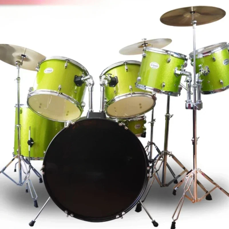 Jinbao Drum Set 7 Jazz Jinbao 7 Drum 3 Cymbal Upgraded Playing Student Adult Beginner
