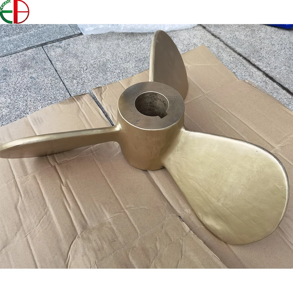 

EB Marine Brass Copper Alloy Propeller 3 Blades Bronze Ship Propeller Diameter 500-8000mm Propel Marine