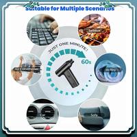 Easy To Use Compressed Air Duster 11000RPM Portable Air Blower And Mini Cordless Vacuum Cleaner For Car Home Keyboard Computer