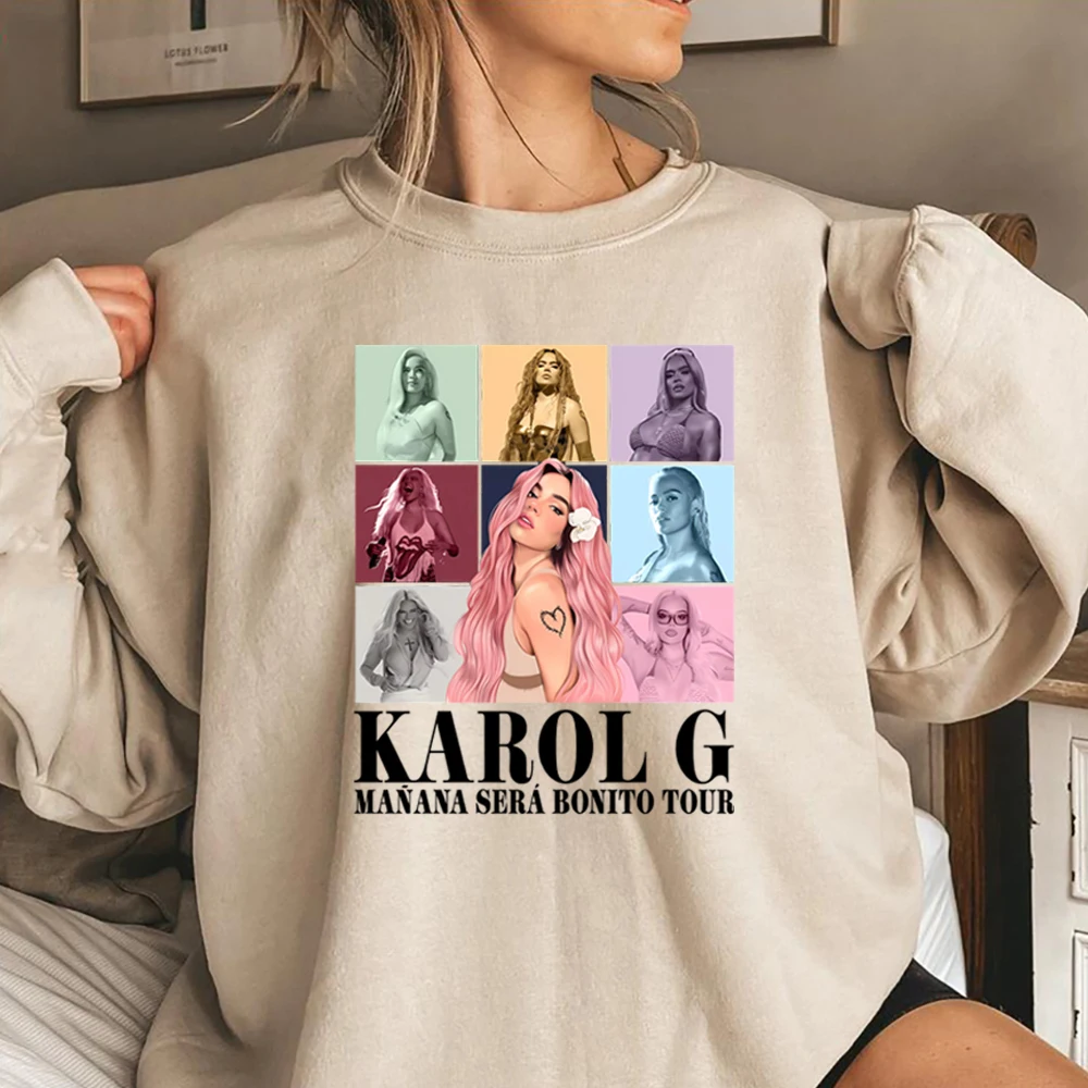 

Karol G Eras Tour Sweatshirt Manana Sera Bonito Hoodie Vintage Karol G Jumper Karol G Tour 2024 Sweatshirts Y2k 90s Fans Gift