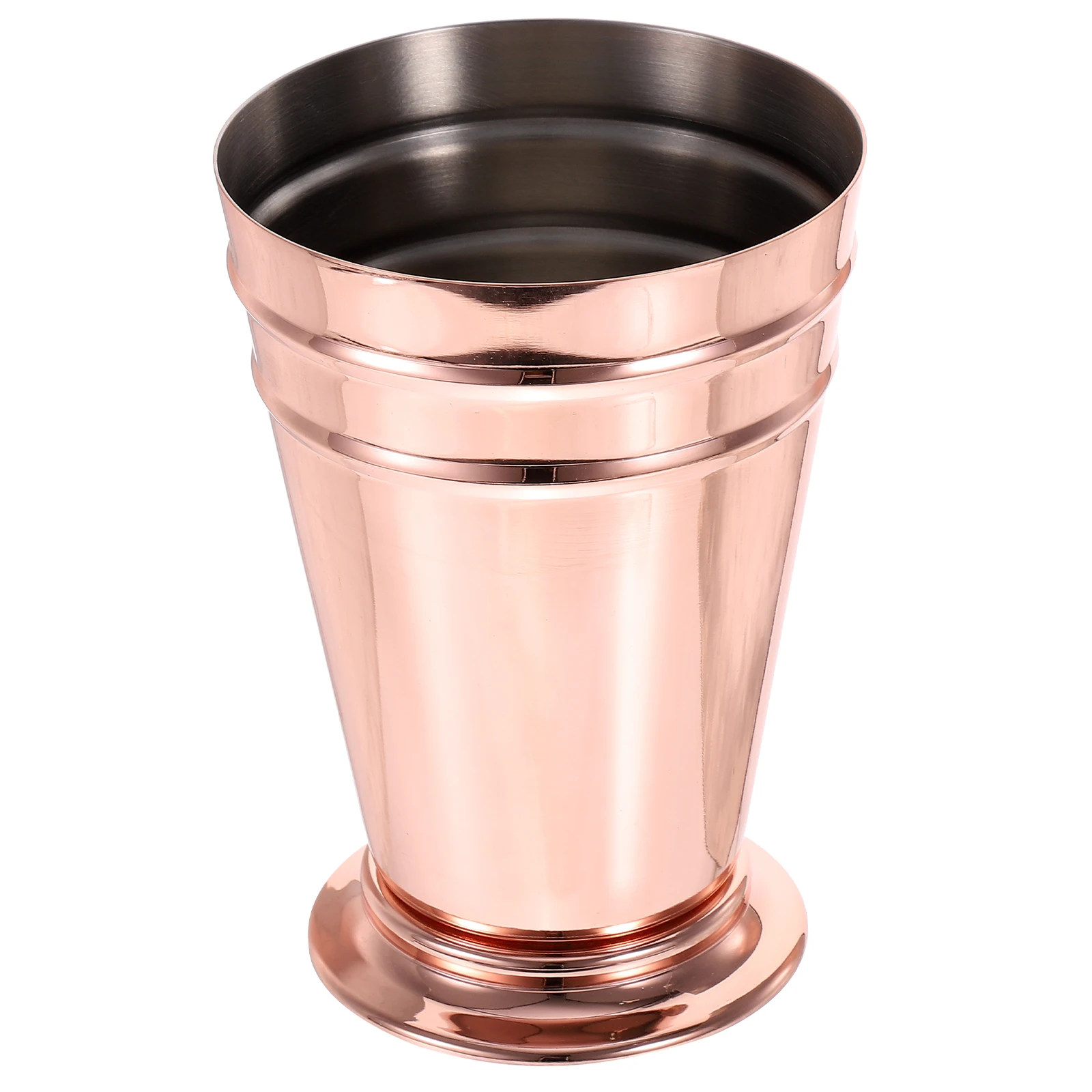 

Special Stair Cup Crimping Mug Stainless Steel Gold Anti-leakage Reusable Cups Home Bar Metal Drink Accessories Liquor
