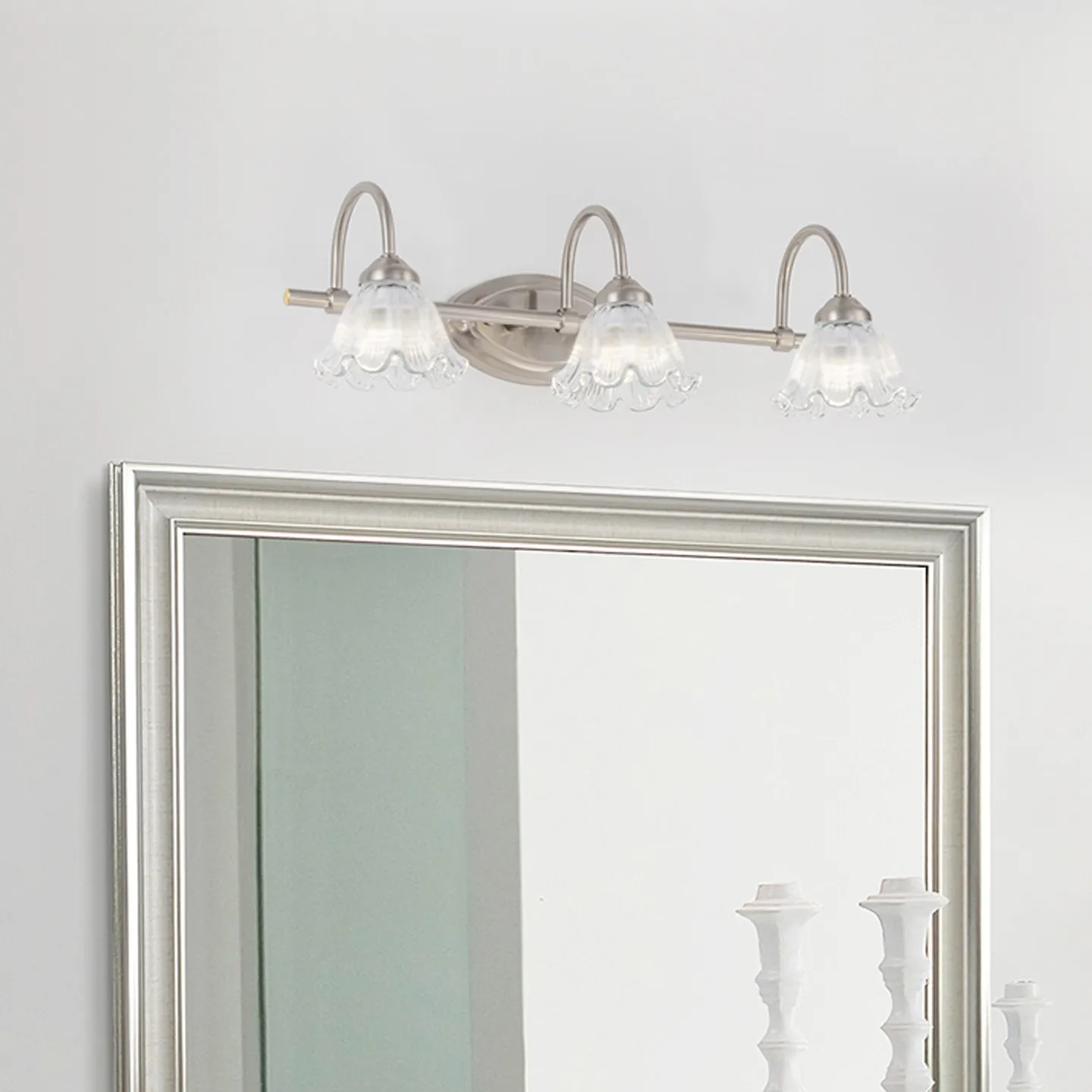 LED American Mirror Headlight Modern Bathroom Bathroom Mirror Cabinet Light Bathroom Dressing Table Makeup Mirror Lamp