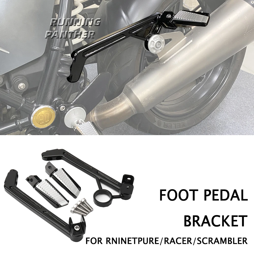 

New Motorcycle Accessories Rear Foot Pegs Foot Pedals Bracket For BMW R9T R NINE T RNINET Pure R NINET Racer Rninet Scrambler