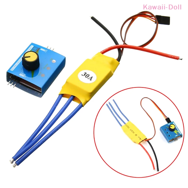 [DO]1 Set 30A 12v Dc 3-phase High-power Brushless Motor Speed Regulator Pwm Controller[DO]