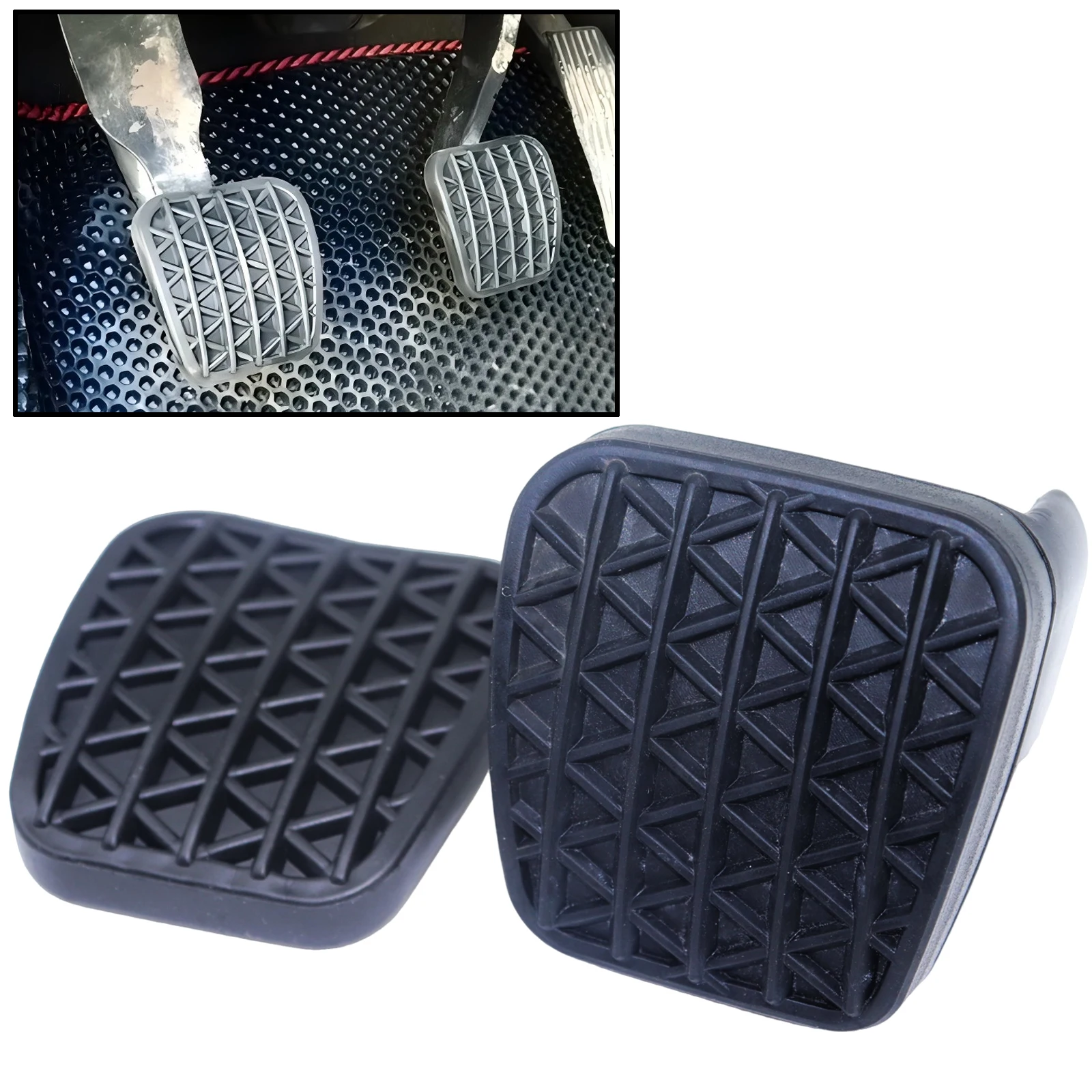 For Astra J P10 CRUZE J300 2009 2010 2011 2015 Insignia A Zafira C 2012 2013 2014 Clutch Brake Pedal Rubber Pad Cover 13281353