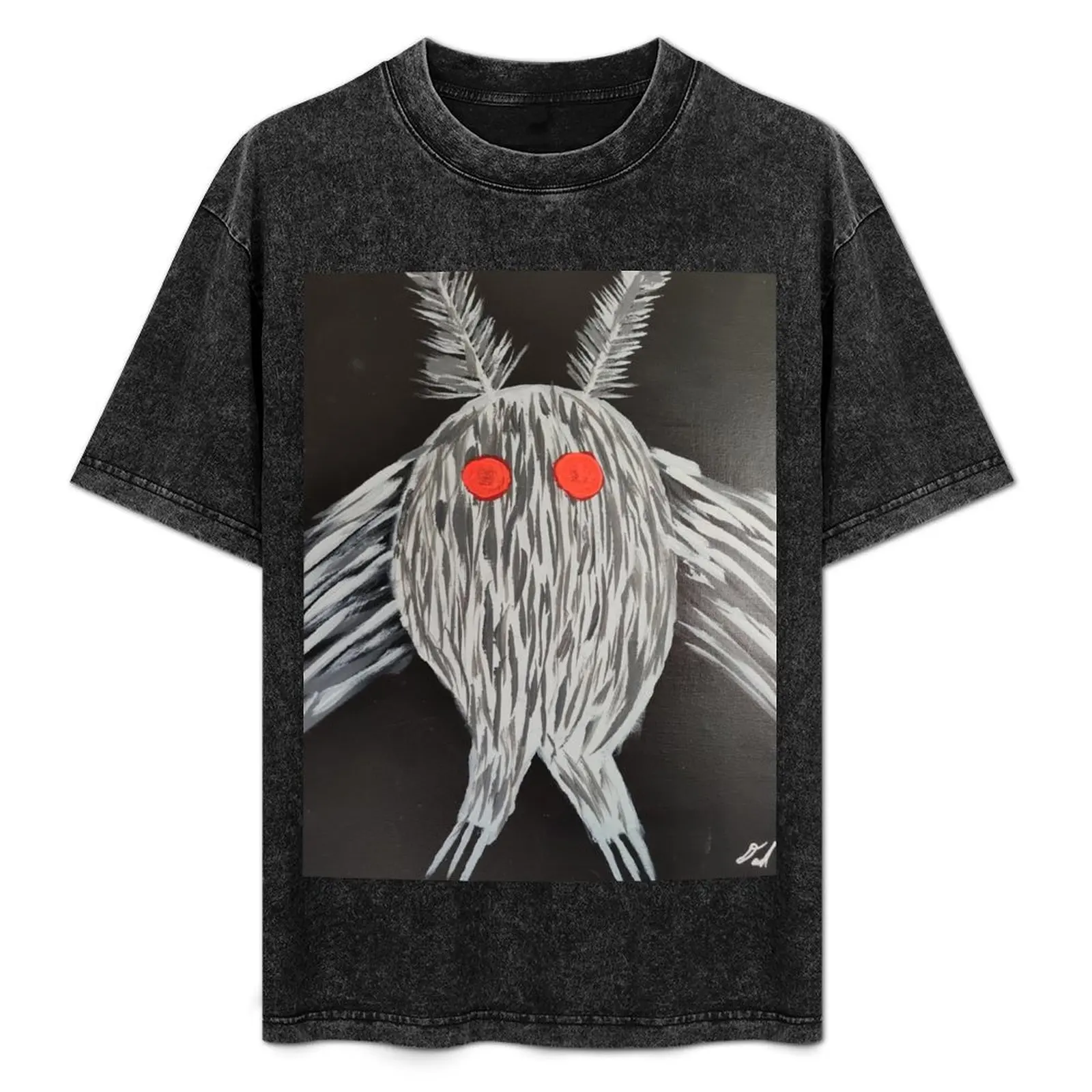 

Mothman T-Shirt shirts graphic tee customizeds vintage graphic t shirts Short sleeve tee men