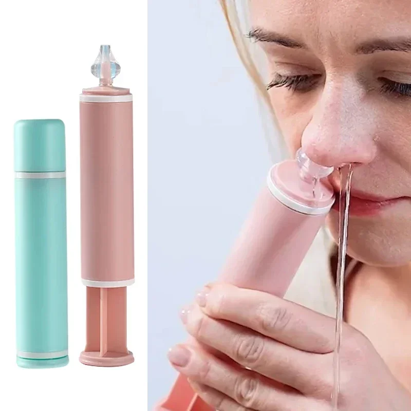 

Baby Nose Washing for Children Baby Nose Cleaner Rhinitis Nasal Washer Needle Tube 60ML Nasal Aspirator Cleaner Syringe