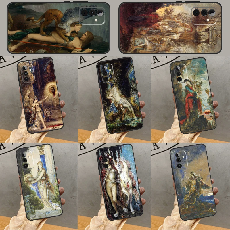 Gustave Moreau Case For Samsung Galaxy A34 A54 A14 A24 A13 A23 A33 A53 A73 A12 A22 A32 A52 A51 A71 Cover