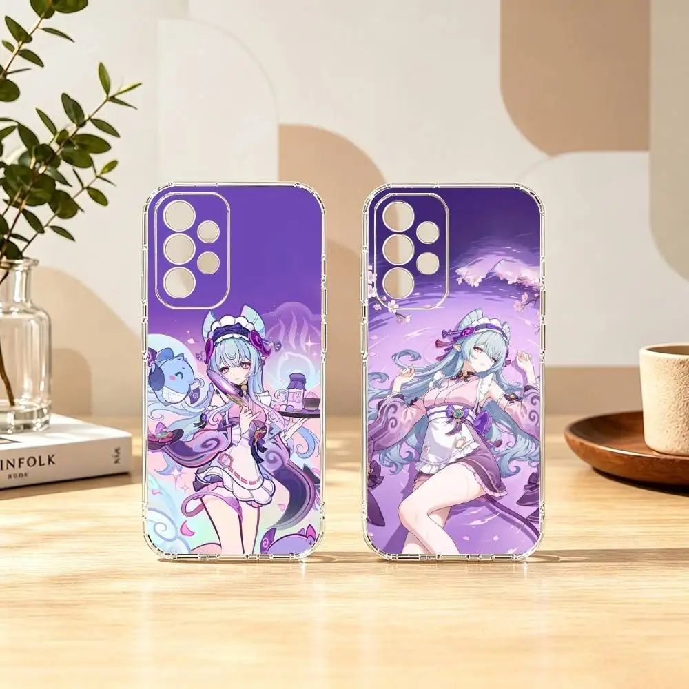 Genshin Impact Mizuki Gift Phone Case Transparent Silicone Soft For Samsung S25,S24,S21,S22,S23,S30,Ultra,S20,Plus,Fe