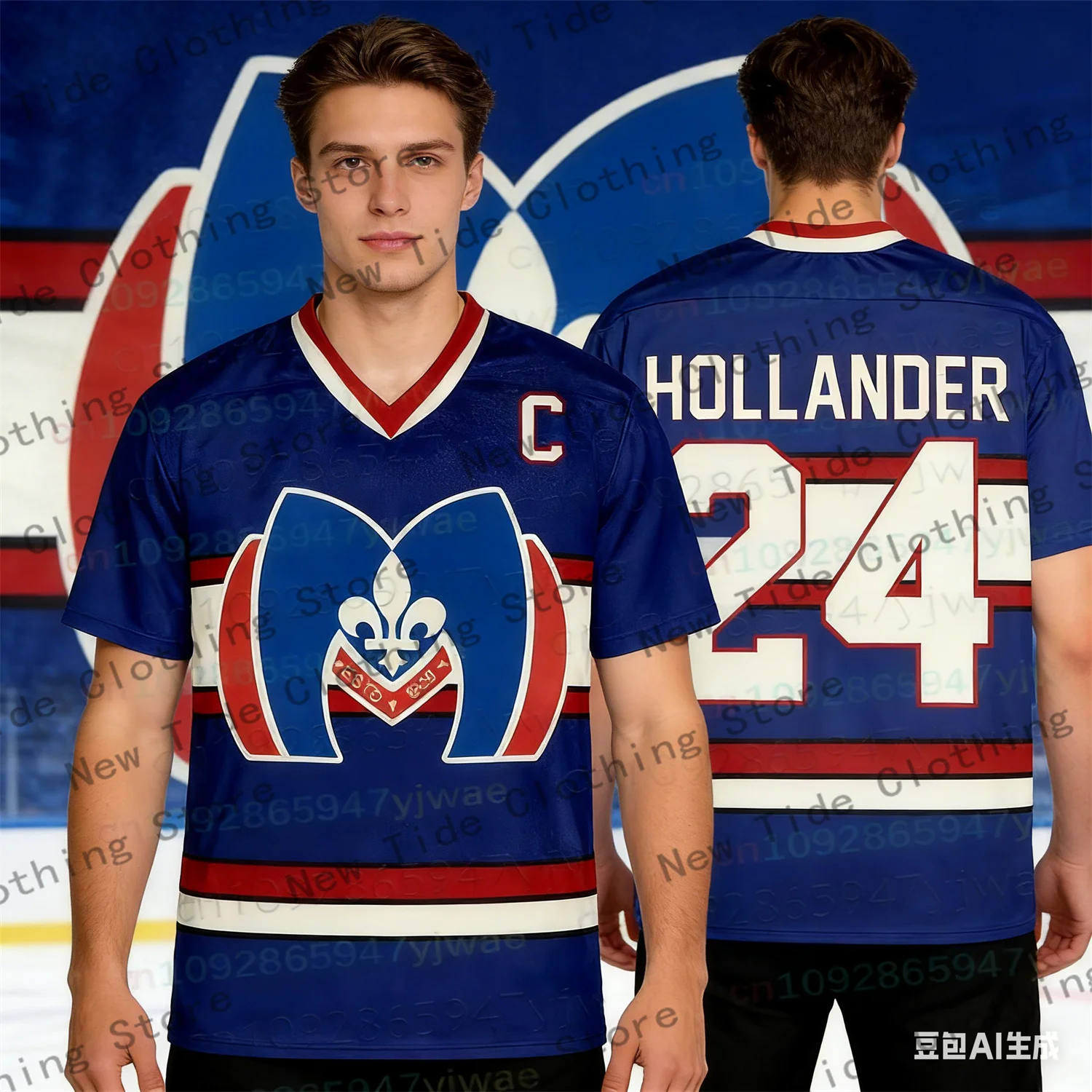 

2026 New Heated Rivalry Hockey Jersey Sportwear Women Men Fashion Long Sleeves T-shirt Oversize V-neck Tshirt Men's Clothing 4