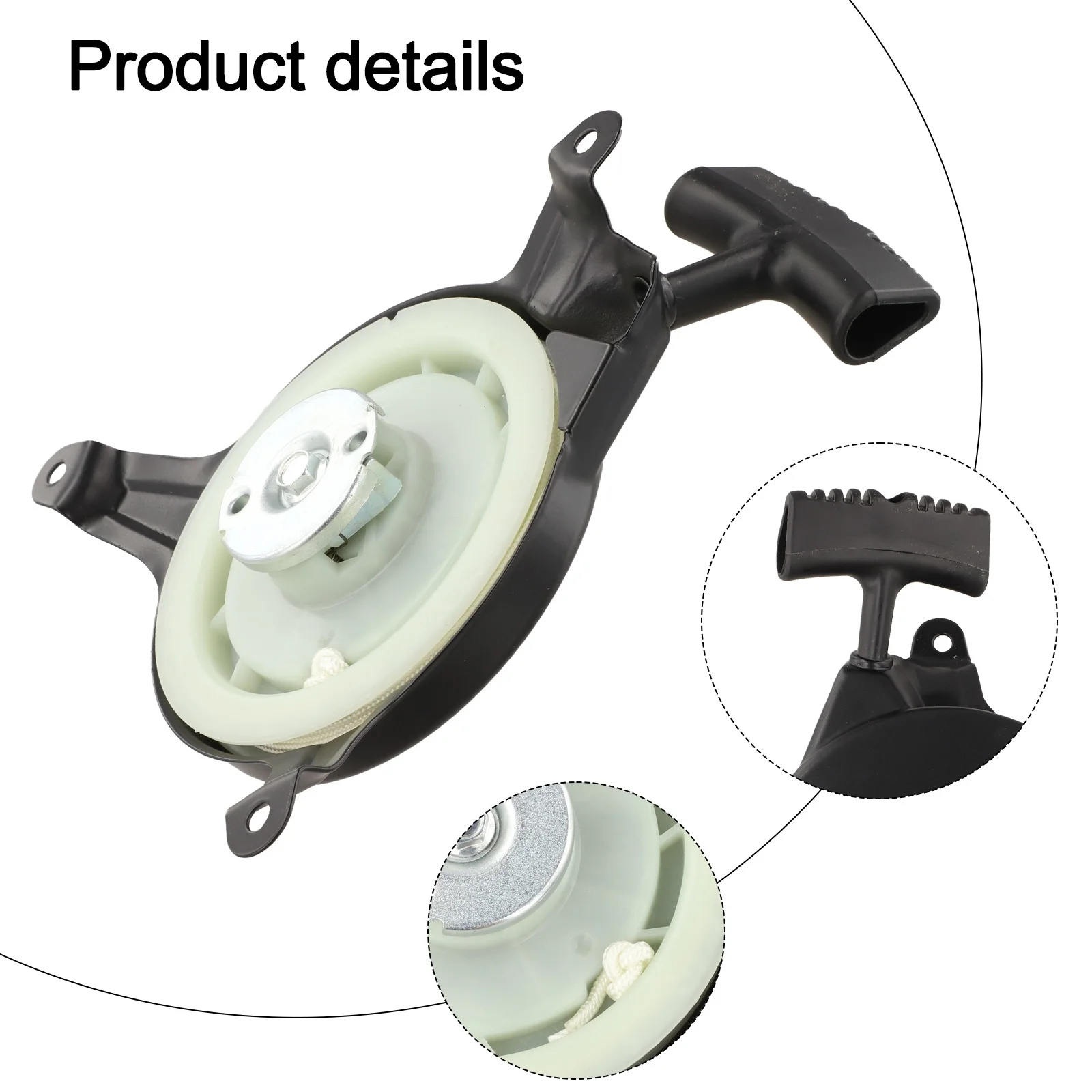 Starter Recoil Starter Household Cleaning Tools For Lawn Mower Hand Tool Plastic+metal Pull Starter Outdoor Living