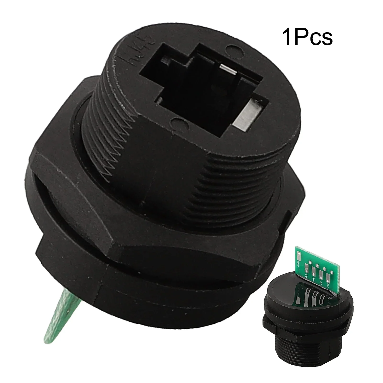 E13 Waterproof Network Connector Network Switch Coupler Network Port To SolderPad Socket Plug Panel Socket Cable Connectors