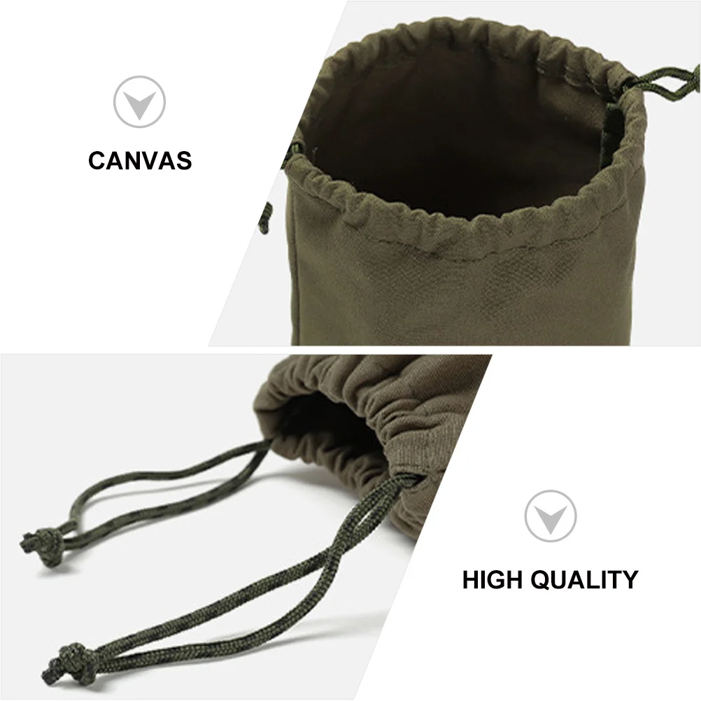 Storage Drawstring Pocket Large Capacity Bag Tote Organizer Container Camping Supply Gargle Outdoor Tool