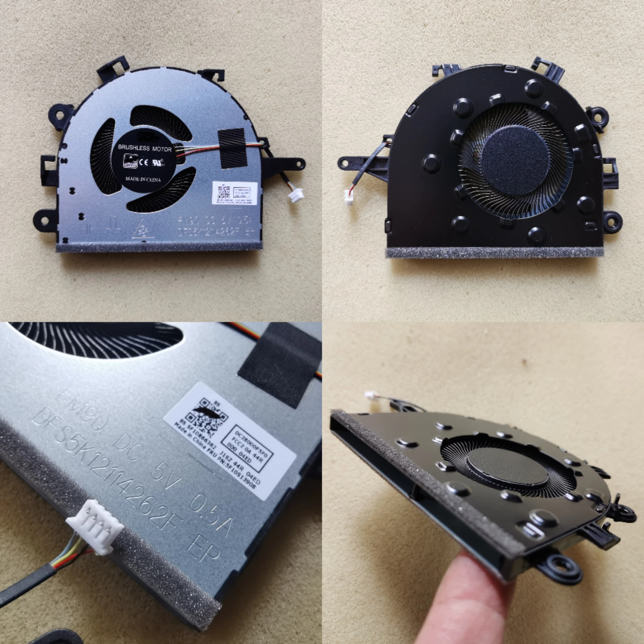 New laptop cpu cooling fan for lenovo  ideapad 3-17IML05 3-17ARE05 17S 2020 S350-17ADA FM9Q 81WC