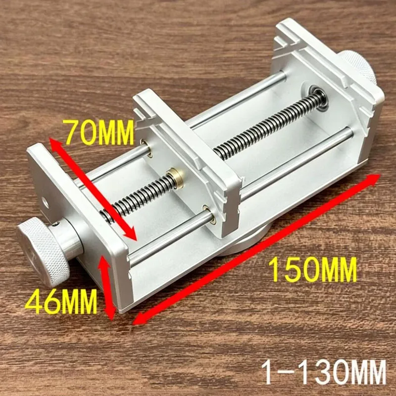 multifunctional-precision-bench-vise-aluminum-alloy-swivel-base-1-130mm-clamping-range-for-pcb-diy-workholding
