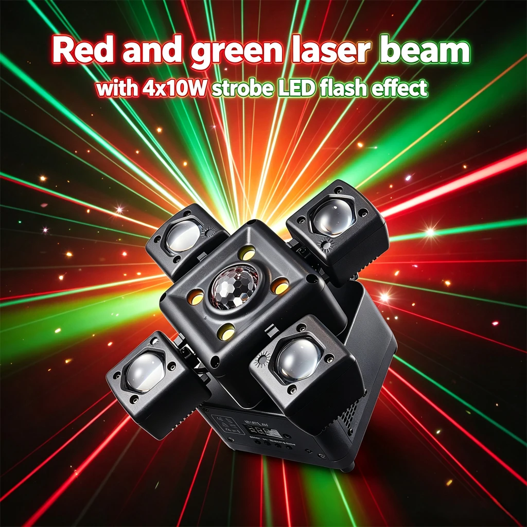 120W RGB Wielofunkcyjna Lampa  – Industrial Laser Beam recenzja i cena