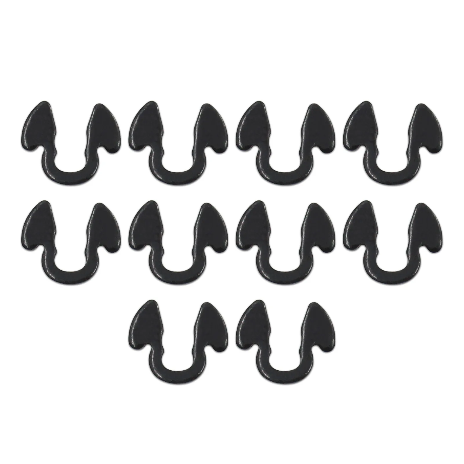 

10pcs Transmission Shifter Cable Clips E-Clips Wastegate Clip Fastener Plastic Vehicle Engine Turbo Compatible For 4L80E 4L60E