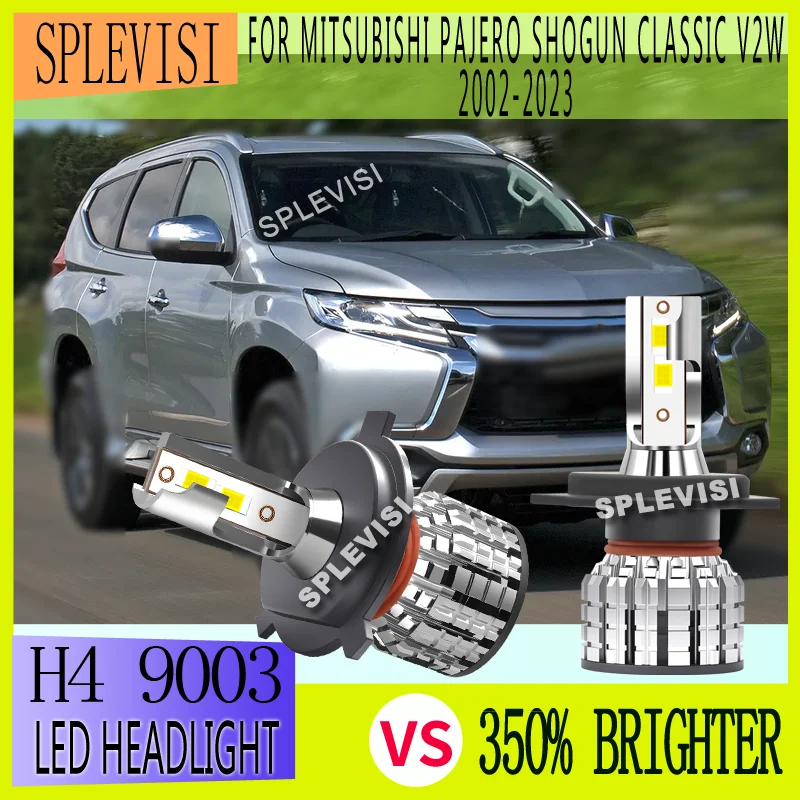 

120 Вт 6000 К Простая и быстрая настройка 60000 часов Светодиодные лампы для автомобильных фар для MITSUBISHI PAJERO SHOGUN CLASSIC V2W 2002 2003 2004 2005-2023