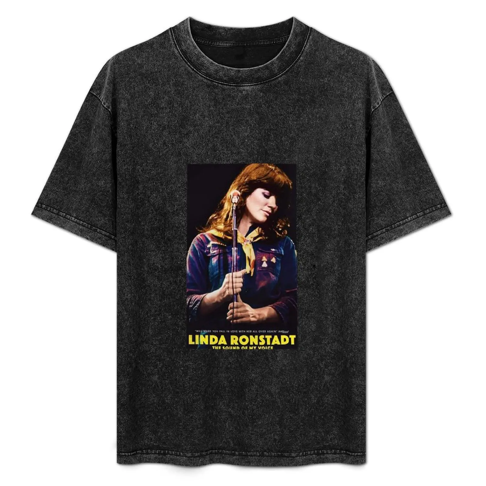 Linda Ronstadt The Sound Of My Voice Memories T-Shirt vintage anime shirt anime clothes t shirts for men pack