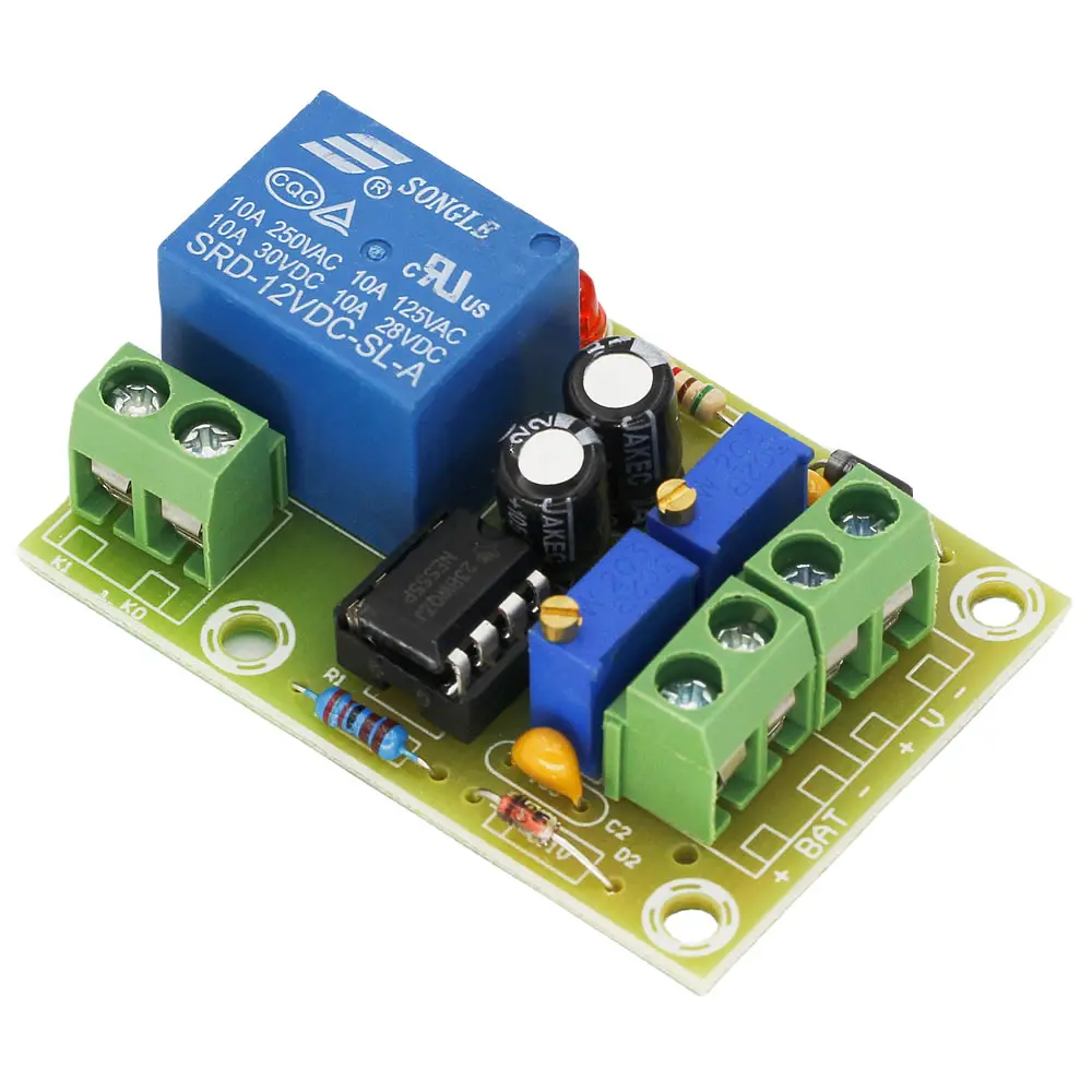 XH-M601 Intelligent Charger Module Power Control Panel Automatic Charging Power 12V Battery Charging Control Board for Diy Kit